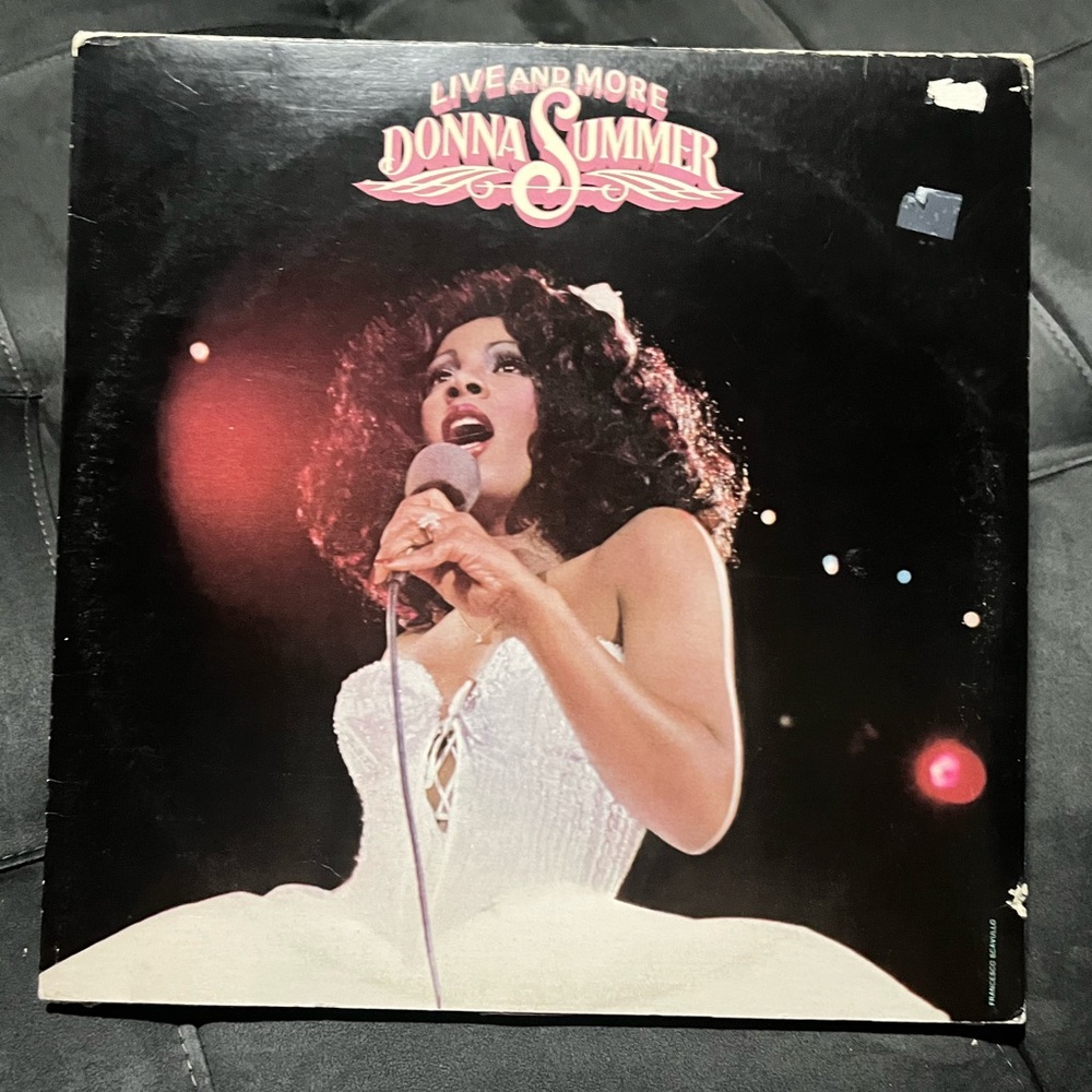 Live and More Vinyl Record - Black